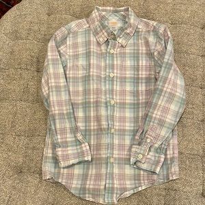 Gymboree button down shirt size 5/6